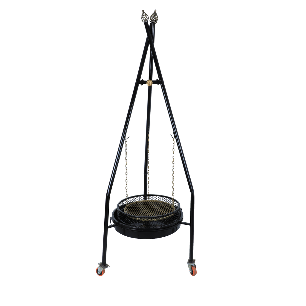 Sultan pyramid fire pit with shakhov