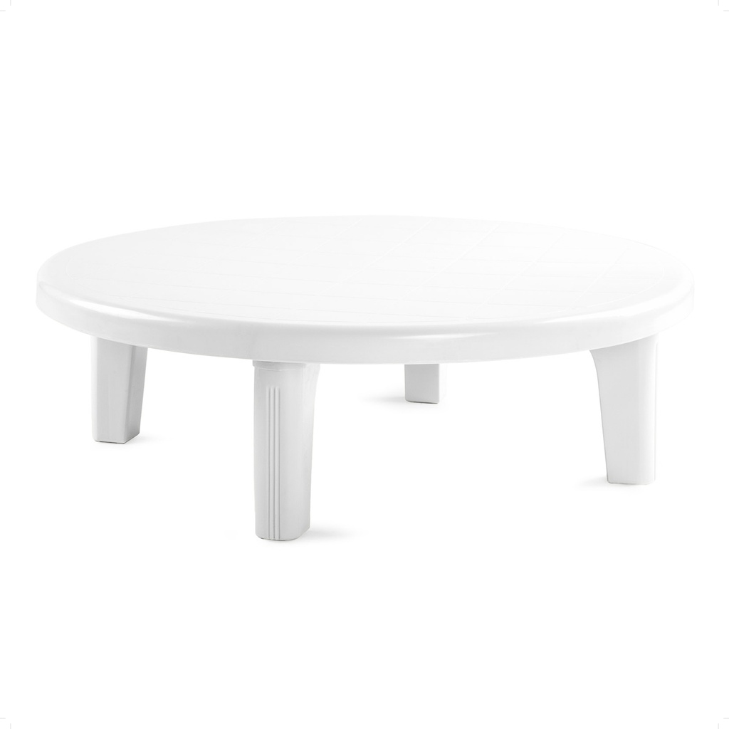 Aldeyafa Round plastic dining table, 90*30 cm