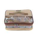 ALGHAFA, 11 spice box bag, different sizes, Wooden
