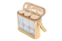 Al Ghafa, bag of 6 spice boxes 200 ml, khaki
