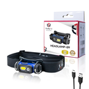  Tobys Headlamp 09 Head-Mounted COB Headlight USB Rechargeable LED Floodlight For Outdoor Camping