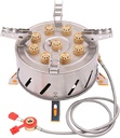 ALGHAFA Trips gas stove  , 9 burners