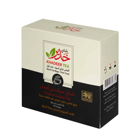 KHADEER TEA BAGS *100