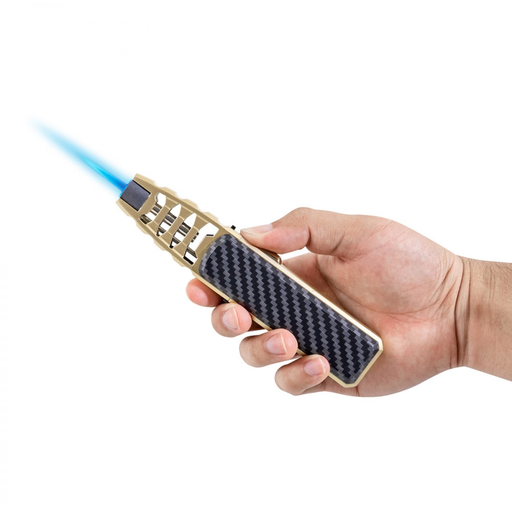 [DPTR-0162] DPT, Flame lighter, Fire starter, Gold, Size 17*4.5*3 Cm