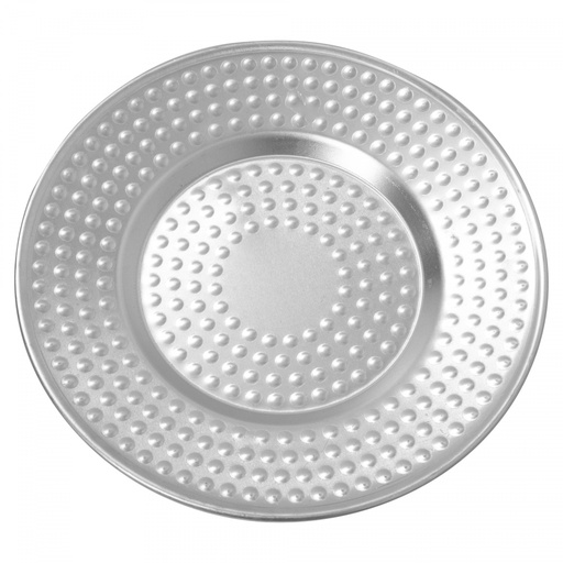[DJ-S48] ALSANIDI, Aluminum plate, Trips plates, Silver, Size 48 Cm