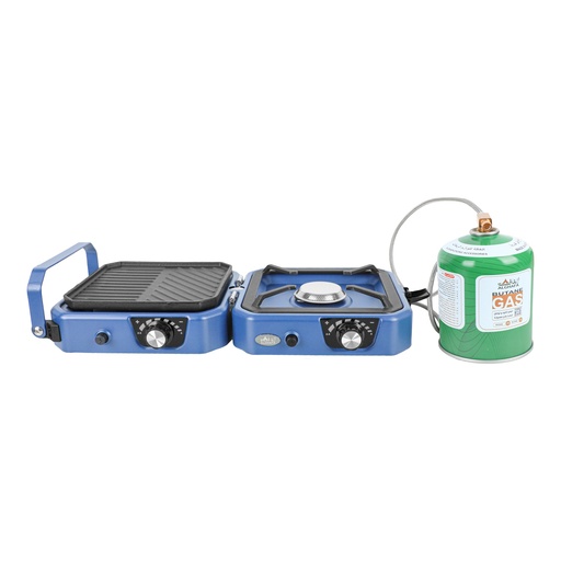 [NH22RJ003] Alghafa alrahal double burner foldable stove