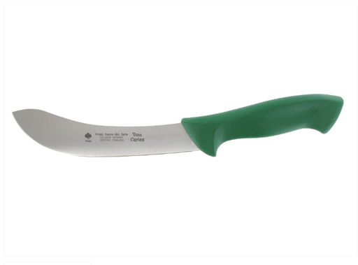[8675-13.00] Friedrich Herder Skinning knife 130 mm, stainless steel, curved, green
