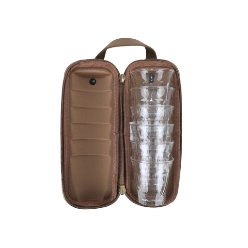 [SNB-0034W-AE] Alghafa Full anti-shock cups bag, Tea cups Bag 6*85ML