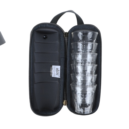 [SNB-0034G-AE] Alghafa Full anti-shock cups bag, Tea cups Bag 6*85ML