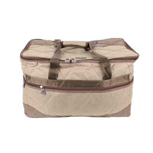 [GH10161B-W(M)] Alghafa Bag, Ezbet Shoka, Wooden, Medium