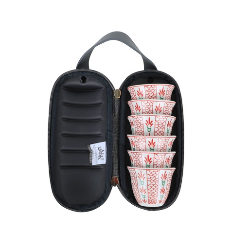 [GHB-0011G-B2] Anti-Shock Mugs Bag, Coffee Mugs Bag, , 80ML, 6*80ML