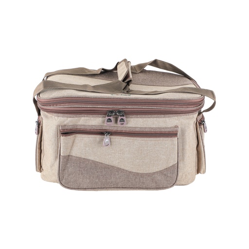 [GH1093A-W(S)] Ghafah bag, Al Aweer estate, wooden
