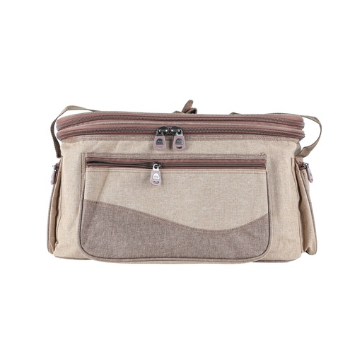 [GH1093B-W(L)] Ghafah bag, Ezbat Al Aweer, big wooden