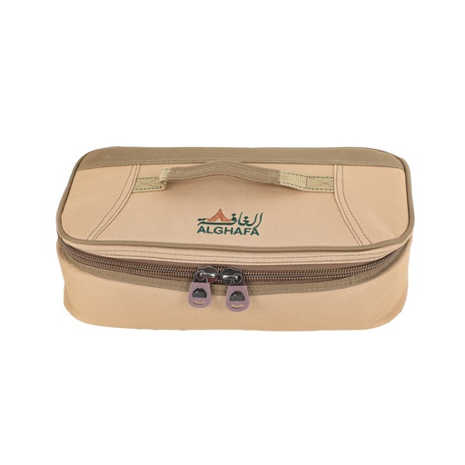 [GH1013K-(L)] Alghafa,Cups & Glasses Bag,Khaki