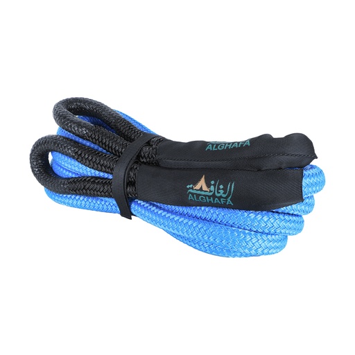 [9MX8.6T-B] Alghafa, Rubber Tow Rope, 9m, 19mm, 8.6t, Blue