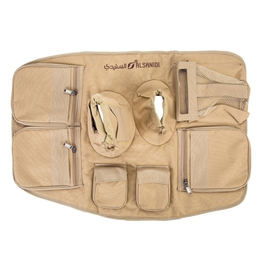 [SN1036-CR] ALSANIDI, Gear organizer for land cruiser pickup + land cruiser Quarter 2009, Gear organizer, Sulfur Yellow, Size 72.5*51.5*25.5Cm