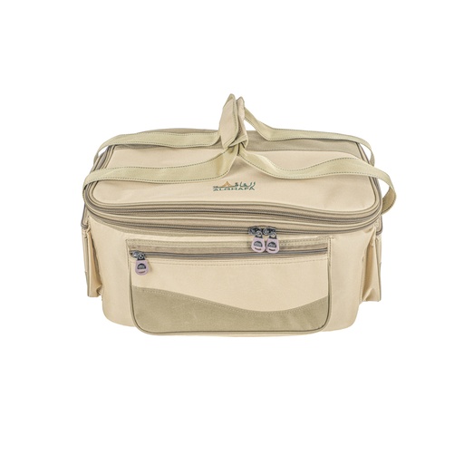 [GH1039B-K(L)] ALGHAFA, Al Aweer Estate Bag, Khaki, Large