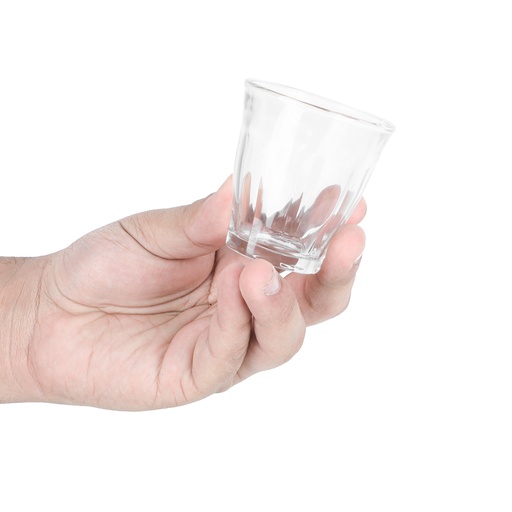 [G003-CL/WH6] ALGhAFA, Tea Cup Set, 100ml, 6 Pieces