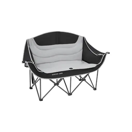 [GNDUACHAIRBG] Green Lion Double Camping Chair - Beige