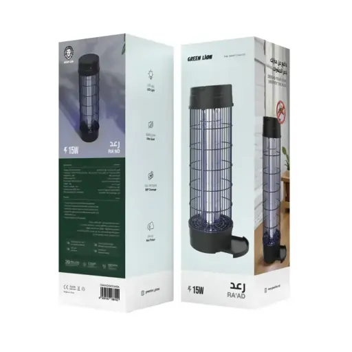 [GNRADISK15WBK] Green Lion RAAD Insect Killer 15W - Black