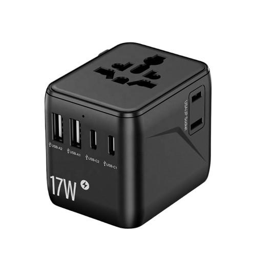 [TVL001] International Travel Adapter with Storage Case PD 17W
